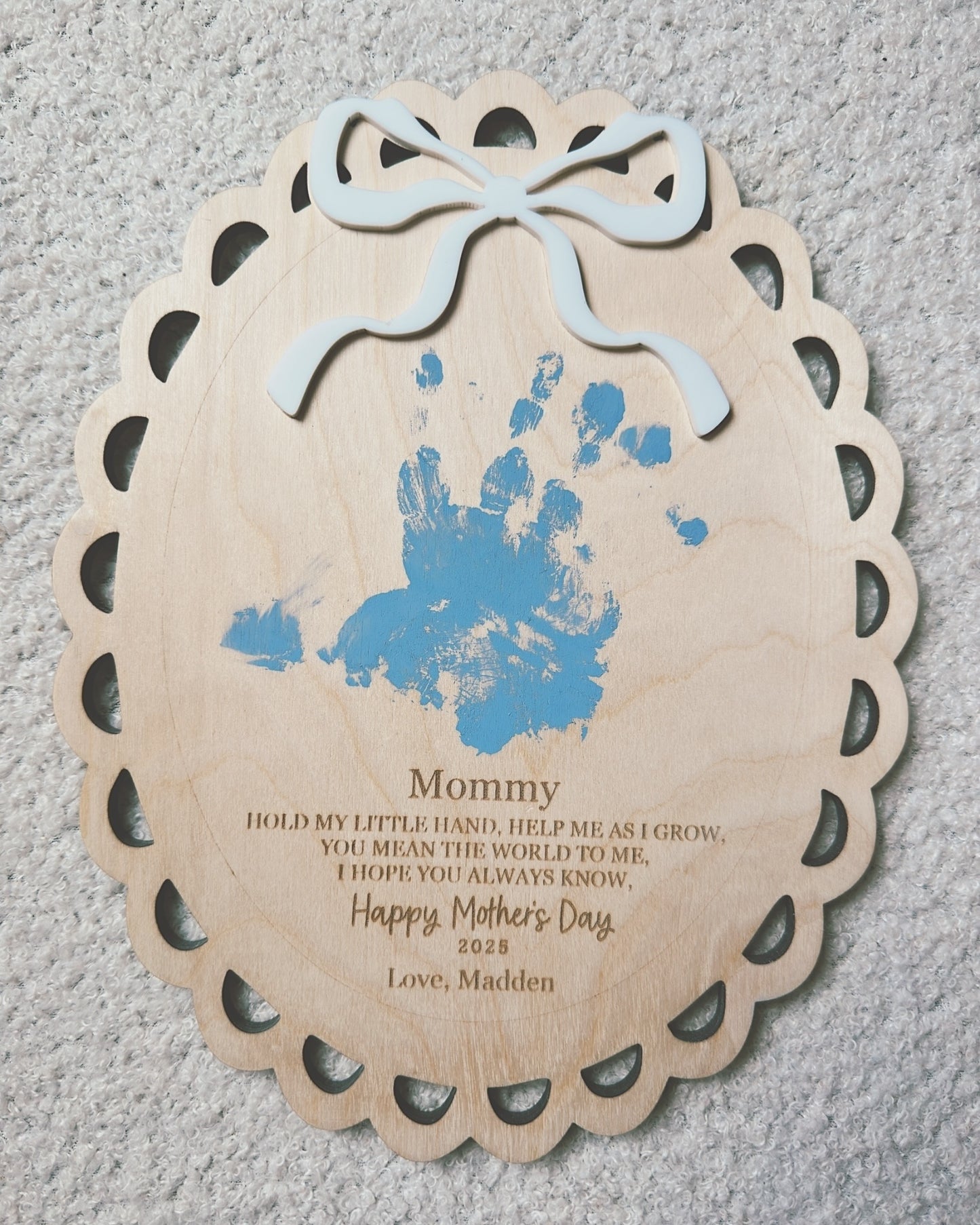 Mother's Day Handprint Board