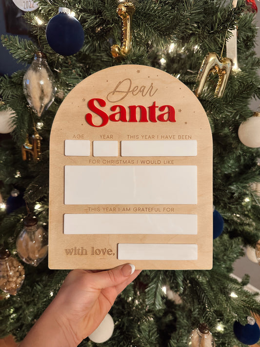 Dear Santa Board