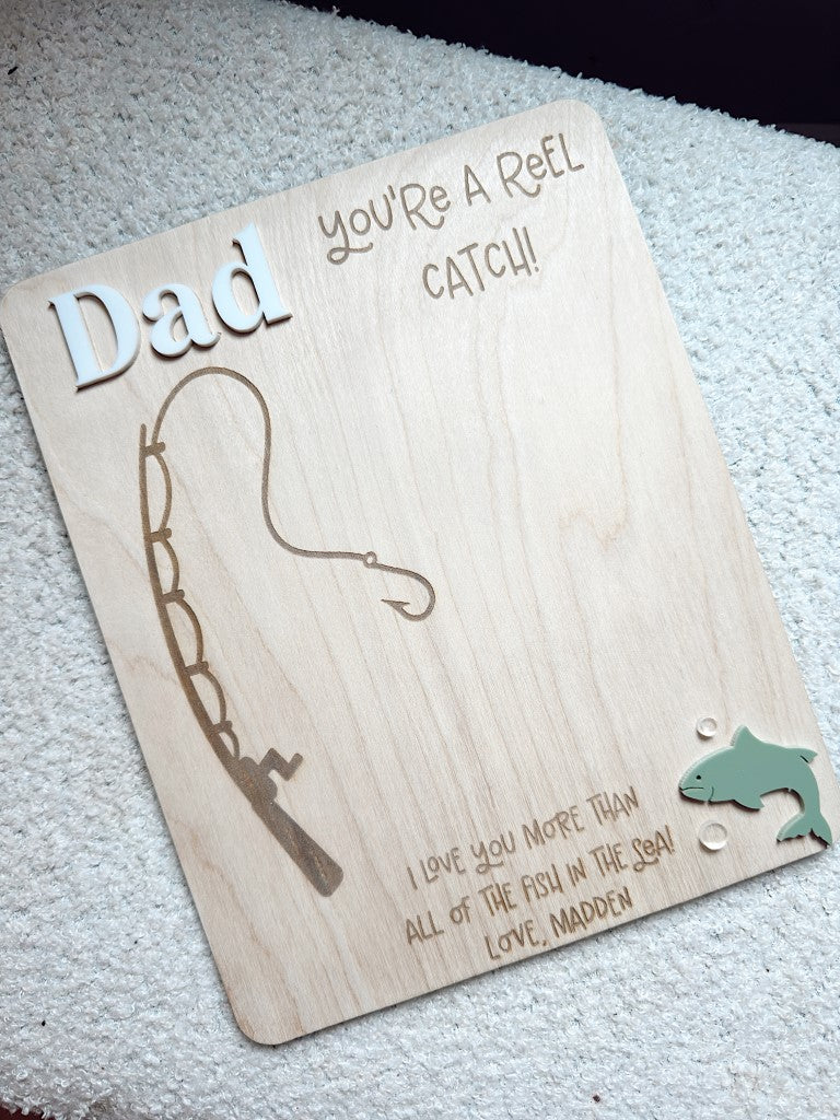 Handprint Fishing Board